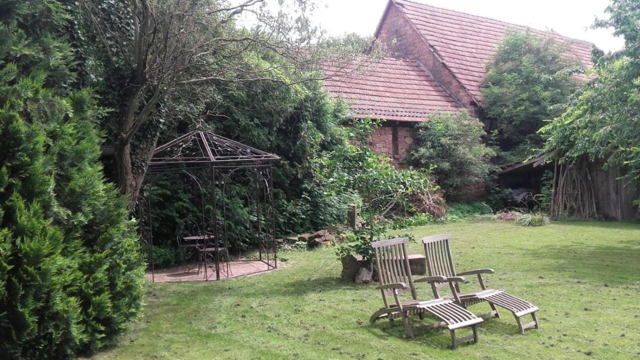 Gite Au Petit Ruisseau-Etage Et Combles-Maison Alsacienne 4 Personnes 4 Nuitees Minimum Langensoultzbach Luaran gambar