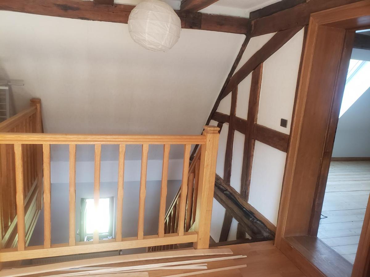 Gite Au Petit Ruisseau-Etage Et Combles-Maison Alsacienne 4 Personnes 4 Nuitees Minimum Langensoultzbach Luaran gambar