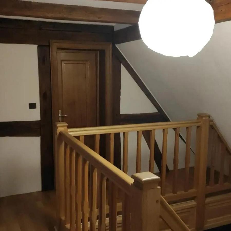 Gite Au Petit Ruisseau-Etage Et Combles-Maison Alsacienne 4 Personnes 4 Nuitees Minimum Langensoultzbach Luaran gambar