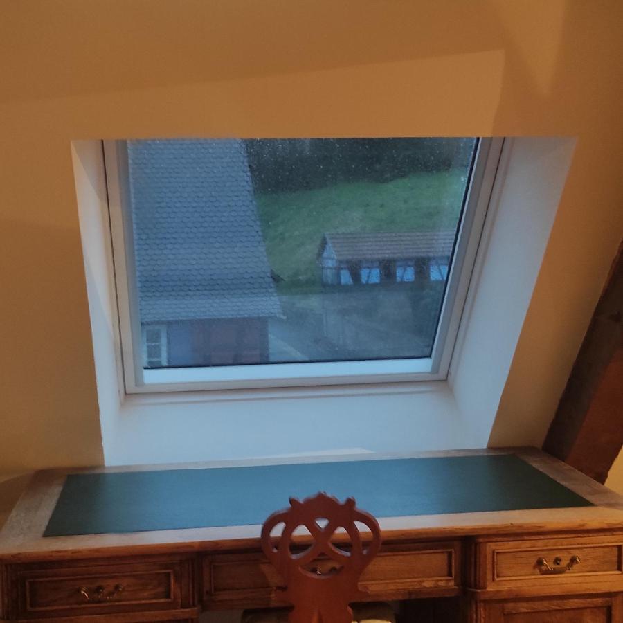 Gite Au Petit Ruisseau-Etage Et Combles-Maison Alsacienne 4 Personnes 4 Nuitees Minimum Langensoultzbach Luaran gambar